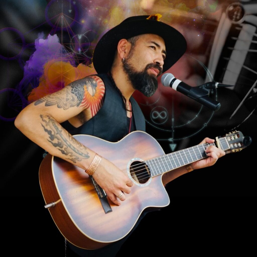 soniko waira playing guitar